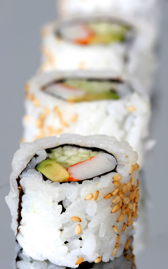 Cocina y Gastronomía - Sushi: California Roll