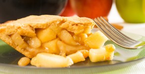 fresh homemade apple pie