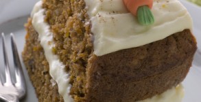 Slice Of American Carrot Cake On A Plate With A Fork http://photodune.net/
