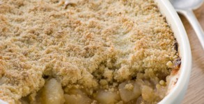 Dish of Apple Crumble