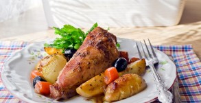 Roasted chicken