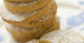Stack of Polvorones Biscuits