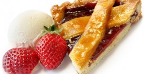 Pie de fresas