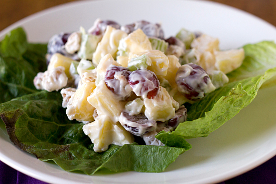 Cocina y Gastronomía | Ensalada Waldorf de papa y manzana